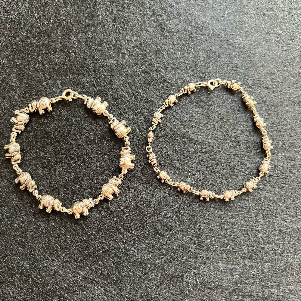 π Elephant Bracelet Set - Picture 2 of 5